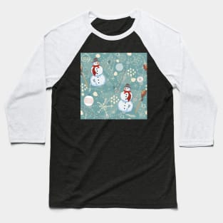 Snowman Baseball T-Shirt